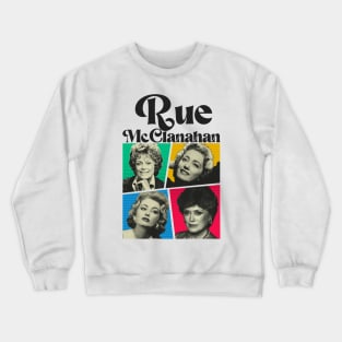 Rue McClanahan Comics Black Crewneck Sweatshirt